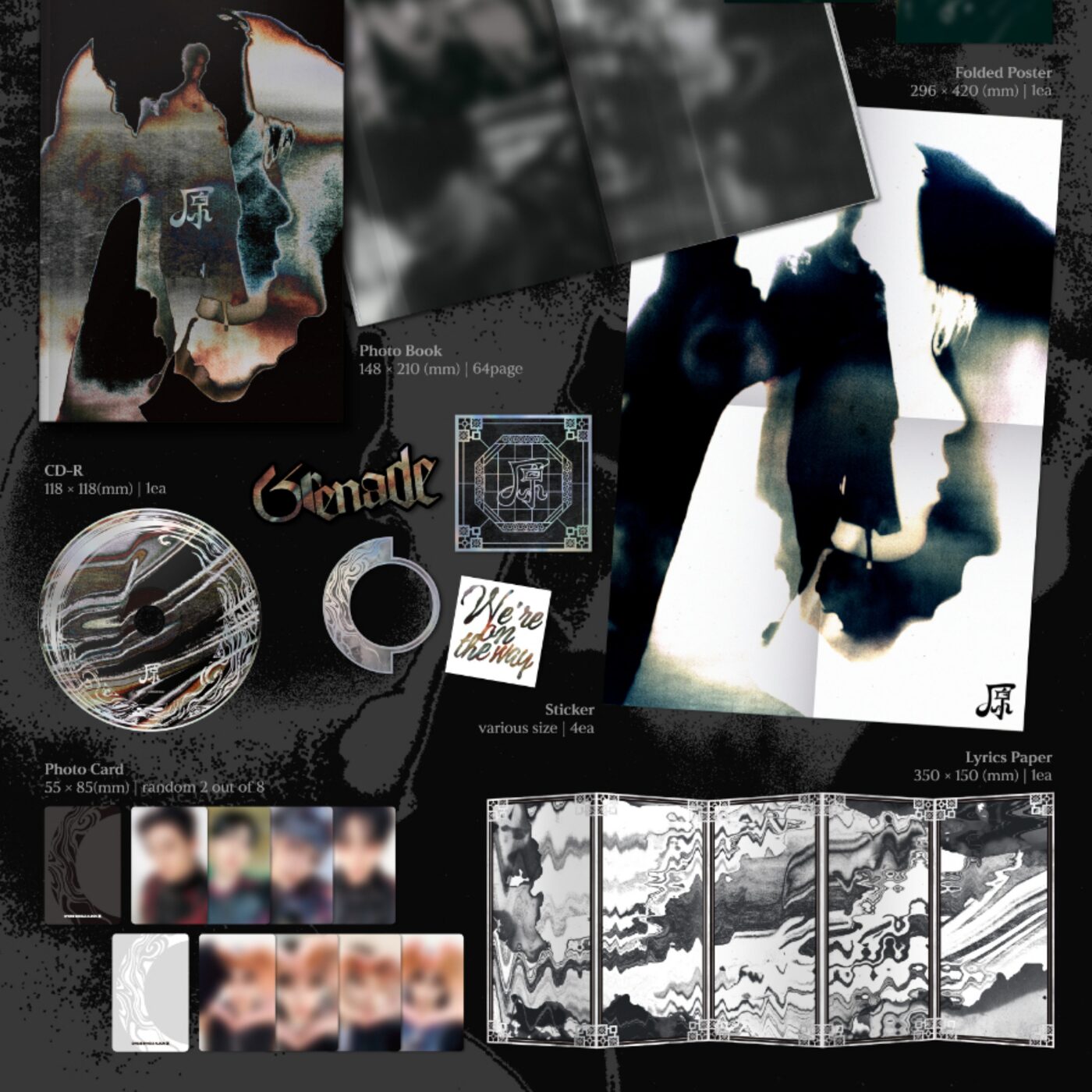 SIGNED ALBUM} ONEUS - Single Album [原] + KIDol Photocard - Music